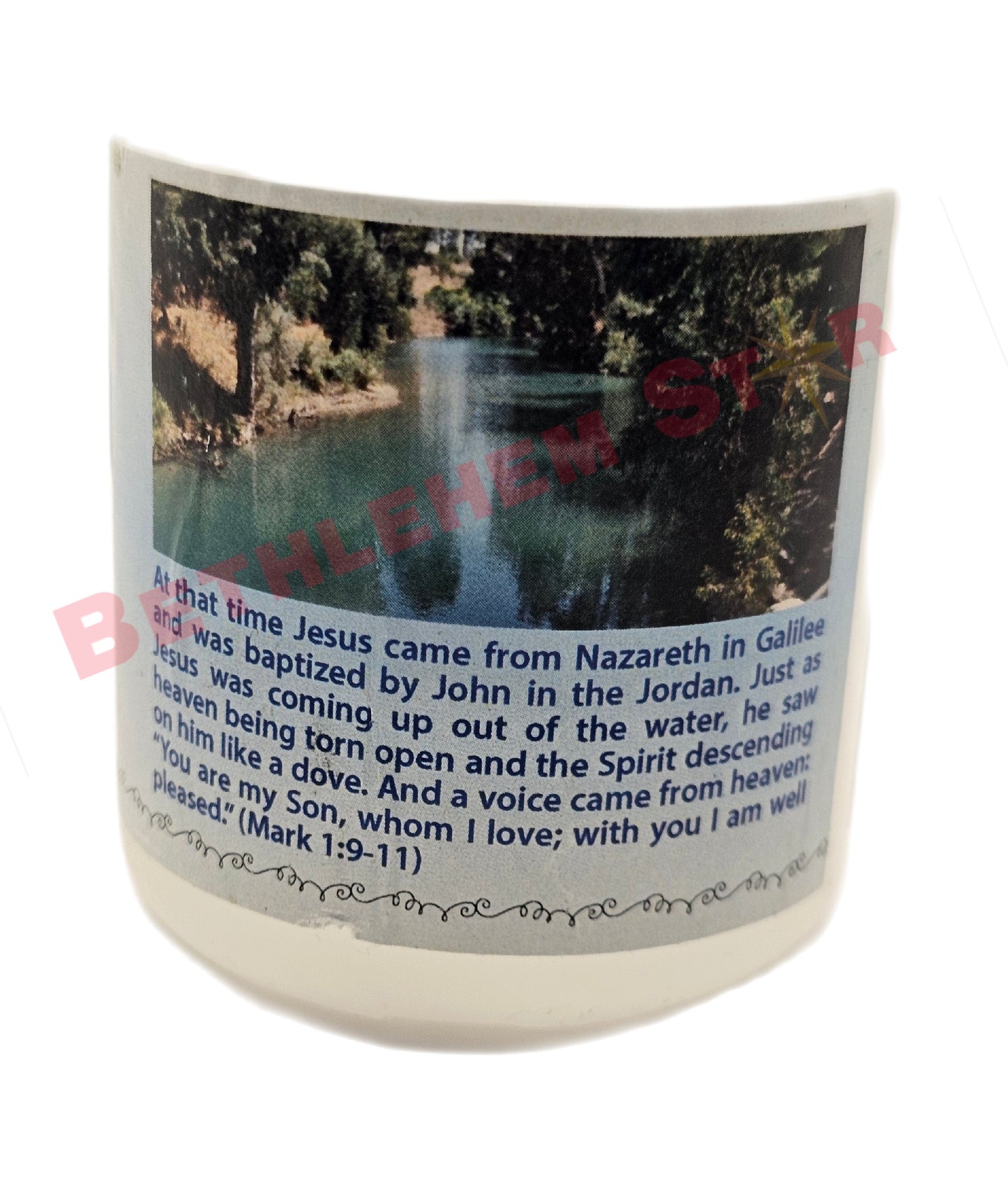 Bottle of Holy Water from the Jordan river