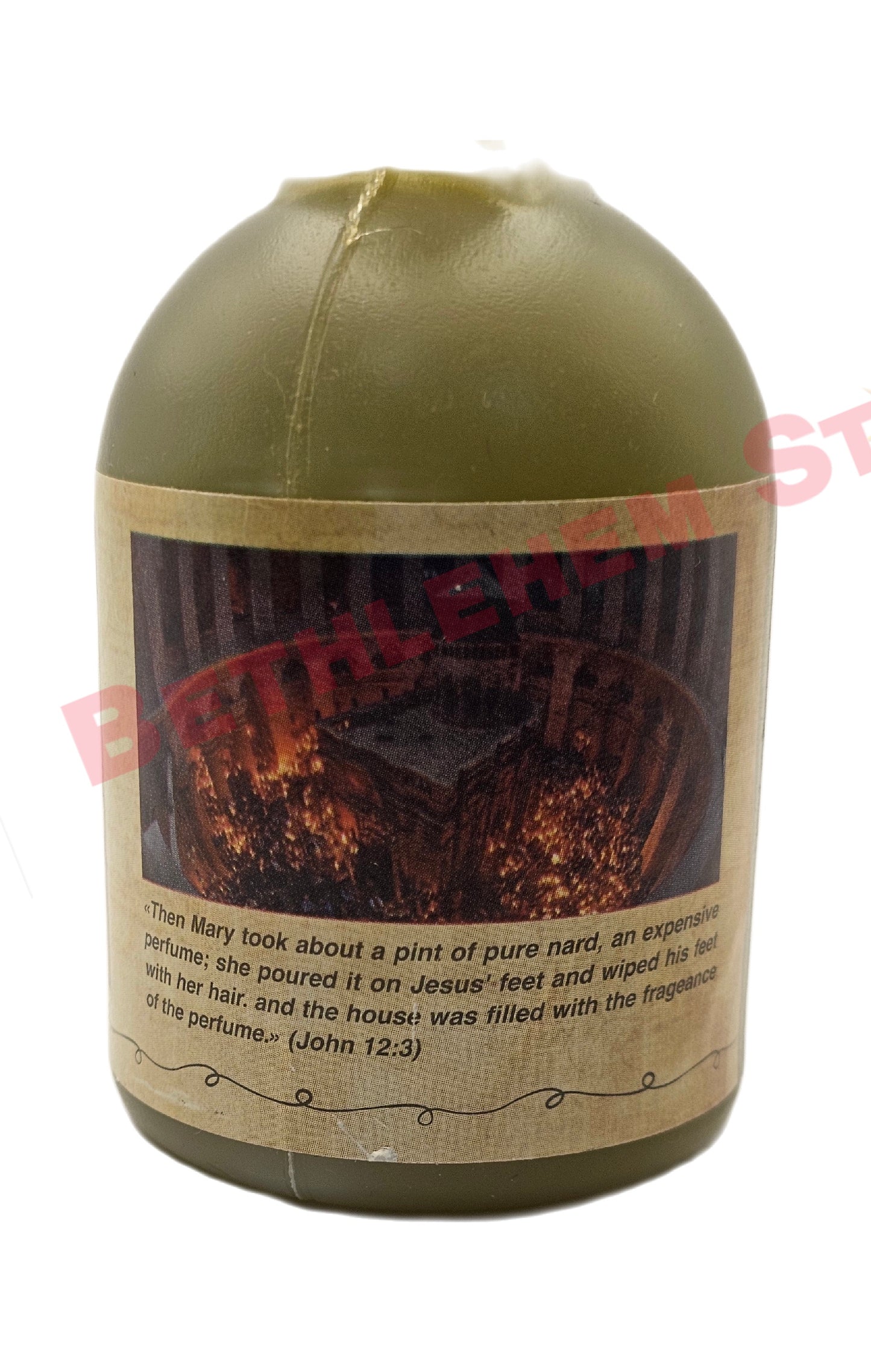 Anointing Olive Oil Bottle bless from Jerusalem